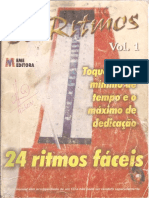 24 RITMOS FÁCEIS (TABLATURA e PARTITURA)