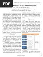 Design and Implementation of SAE J1939 Vehicle Diagnostics System