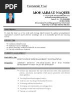 Mohammad Naqeeb: Curriculum Vitae