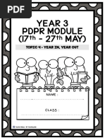 Module PDPR Year 3