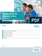 Online Software Delivery (OSD) : Getting Started