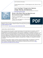 Study on Eco-Route Planning Algorithm and Environmental Impact Assessment