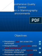 Comprehensive Quality Control Program in Mammography Environments