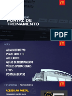 Guia de aplicação do sistema de treinamento