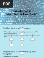 Introduction To: Algorithms & Flowcharts