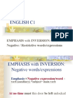 C1 English Emphasis Negative Expressions