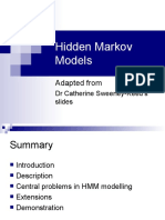 Hidden Markov Models: Adapted From