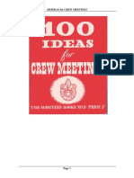 100 Ideas Para Reuniones de Clan