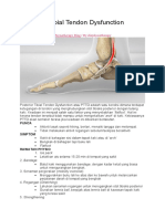 Posterior Tibial Tendon Dysfunction