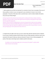 Journal 3.2.5 | PDF | Chemical Polarity | Solution