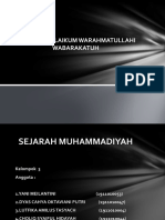 (Kelompok 3) Sejarah Muhammadiyah