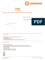 Cabinet Led Slim 500: Product Datasheet