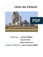 Production Du Ciment