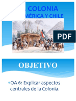 La Colonia en América y Chile para 5°
