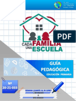 Cojedes 033 Primaria Guía Pedagógica Cada Familia Una Escuela