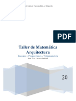 Guía Razones Proporciones Trigonometría