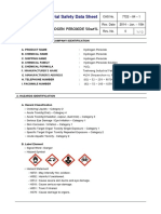 Hydrogen Peroxide MSDS Safety Guide