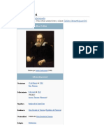 Galileo Galilei, padre astronomía