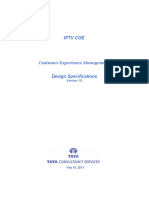 Iptv Coe: Customer Experience Management System