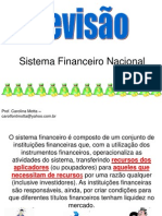 Sistema Financeiro Nacional Revisão