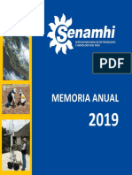 SENAMHI Memoria Anual 2019