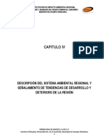 Descripción del sistema ambiental regional y señalamiento de tendencias de desarrollo y deterioro de la región en el proyecto minero El Concheño