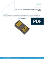 Cover Window Guidelines For The VL53L1X Long-Distance Ranging Time-of-Flight Sensor