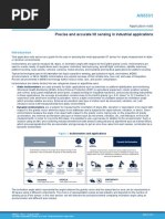 Precise and Accurate Tilt Sensing in Industrial Applications