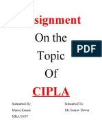 Cipla, the low-cost pharmaceutical giant from India