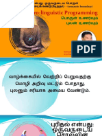 Neuro-Linguistic Programming (NLP in Tamil Part II)