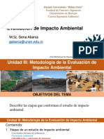 Metodología de La Evaluación de Impacto Ambiental