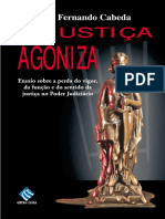 CABEDA, Luiz F. a Justiça Agoniza