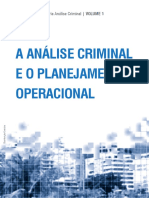 PINTO; RIBEIRO (Org). a Análise Criminal e o Planejamento Operacional