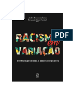 Ebook Racismo Variacao