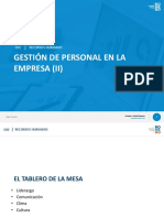 Gestion de Personal en La Empresa II