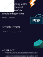 Effect of Cooling Water Loop On The Thermal Performance of Air Conditioning System