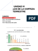 UNIDAD IV Materiales de La Corteza Terrestre