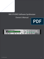 SRX Studio Manual e