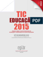 Tic Edu 2015 Livro Eletronico