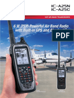 VHF Air Band Transceivers: Specifications Options
