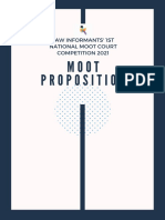 MOOT PROPOSITION - 1st LINMCC 2021