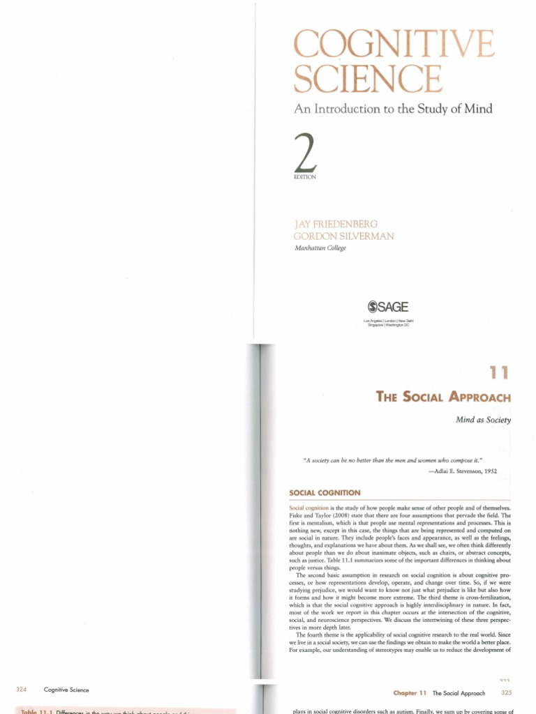 Social Cognition and Neuroscience Insights | PDF | Theory Of Mind ...