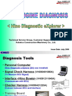 Kobelco - HINO Engine Diagnosis