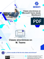 Microsoft Teams Blackboard Estudiante