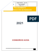 SIG-PR-14 Procedimiento de Segregación de Residuos