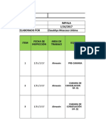 Reporte de Idoneidad de Equipos Que Afectan La Inocuidad 2017