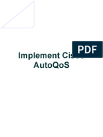 Implement Cisco AutoQoS