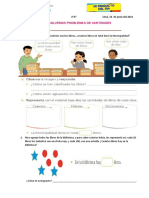 Ficha Resolvemos Problemas de Cantidades