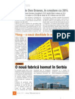 O Nouă Fabrică Isomat În Serbia: Vânzările Den Braven, În Creștere Cu 28%