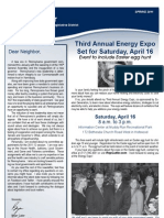 Bryan Cutler: Third Annual Energy Expo Set For Saturday, April 16